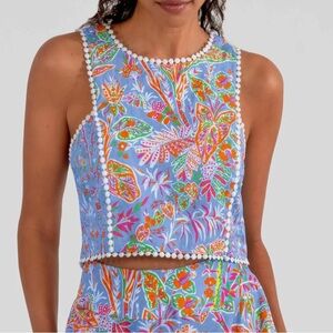 Gretchen Scott Designs Vintage vines sexy summer top NWT
